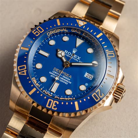 full gold rolex deep sea|rolex deep sea dweller price.